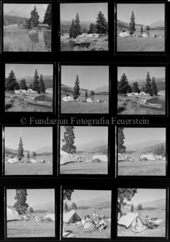 Film Graubünden, Werbung mit Models in verschiedenen Situationen