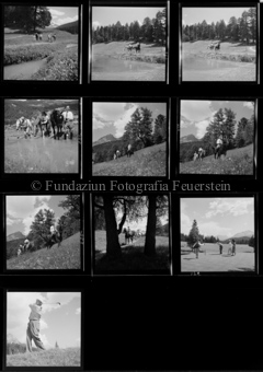 Film Graubünden, Werbung mit Models in verschiedenen Situationen