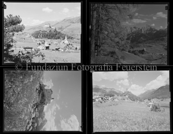 Tarasp, Ortsbilder und Landschaften