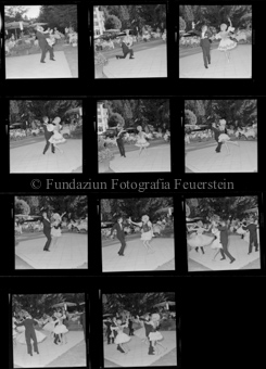 Tanzschau im Teegarten, Vulpera