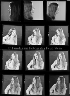 Porträts einer jungen Frau