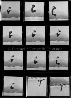 Jean Pierre Baumann, Eiskunstläufer beim Laufen