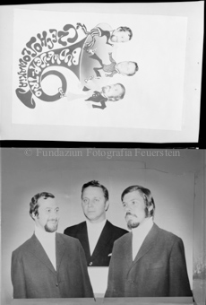 Budweiswer-Trio, Gruppenaufnahme und Logo