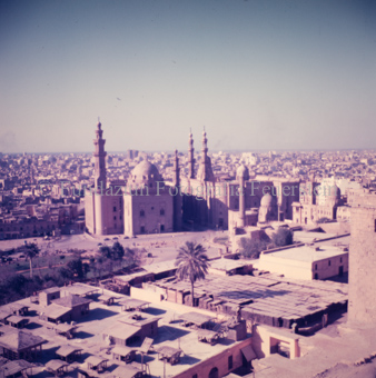 Stadtblick mit Moschee
