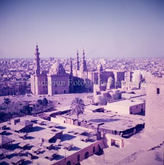 Stadtblick mit Moschee