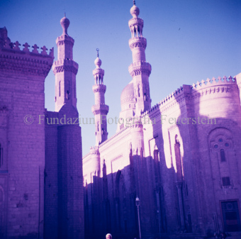 Moschee und Minarett