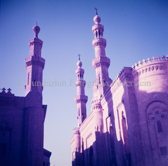 Moschee und Minarett