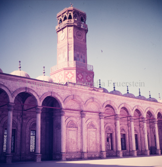 Moschee und Minarett