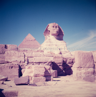Sphinx und Pyramide