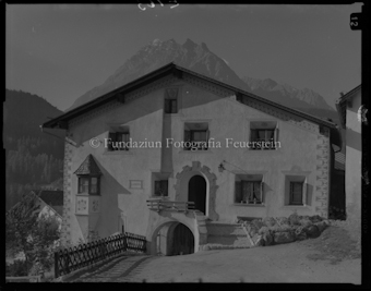 altes engadiner Steinhaus