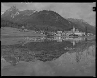 Sicht über den Lai da Tarasp