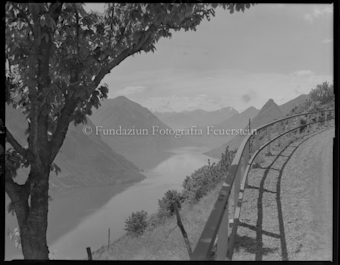 Luganosee gegen Parlezza von Monte Brè