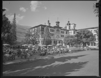 Sicht auf Waldhaus Kurhaus Tarasp