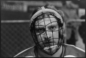 Porträt eines Eishockey-Spielers