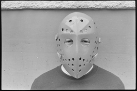 Porträt eines Eishockey-Spielers