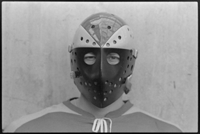 Porträt eines Eishockey-Spielers