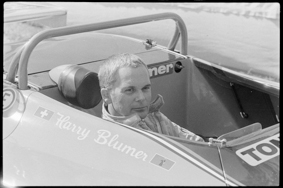 Harry Blumer am Gurnigel-Bergrennen