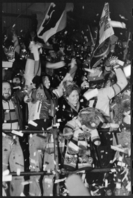 SCB-Fans beim Feiern