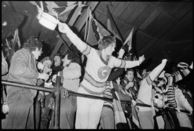 SCB-Fans beim Feiern