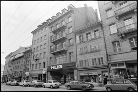Ladenstrasse in Fribourg