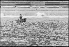 Fischerboot bei der Mattenschwelle
