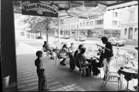 Strassencafé in Langenthal