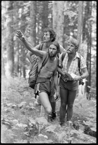 Drei Berner Bergsteiger unterwegs durch die Schweiz: Markus Liechti, Kurt Saurer und Daniel Bühler