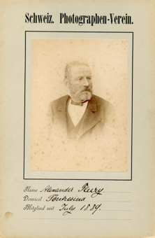 Alexander Flury (1825-1901), Fotograf in Pontresina und St. Moritz