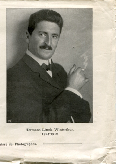Hermann Linck (1866-1938), Fotograf in Winterthur, Leipzig DE, Lyon FRA und Paris FRA