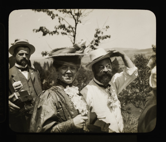 Mitglieder des Schweizer Photographen Vereins auf einem Ausflug, im Rahmen einer Generalversammlung