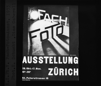 «Fach-Foto-Ausstellung» der Sektion Zürich des Schweizerischen Photographen Verbandes