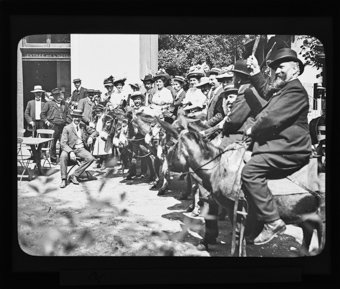 Mitglieder des Schweizer Photographen Vereins auf einem Ausflug, im Rahmen einer Generalversammlung