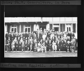 Gruppenfoto aus der Porträtserie des Schweizer Photographen Vereins 1894-1940