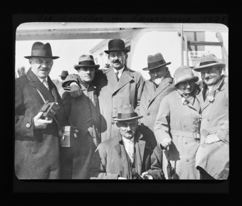 Mitglieder des Zürcher Photographen Vereins auf einem Ausflug