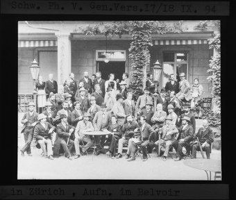 Gruppenfoto aus der Porträtserie des Schweizer Photographen Vereins 1894-1940