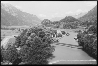 Die Aare zwischen Thunersee und Interlaken