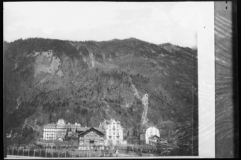 Interlaken, Blick gegen den Harder