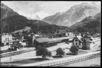Interlaken, der Bahnhof
