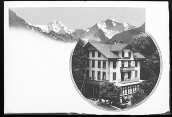 Gruss von Unspunnen Pension Alpenrose