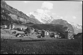 Wengen, Generalansicht, die Jungfrau