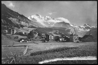 Wengen, Generalansicht, die Jungfrau