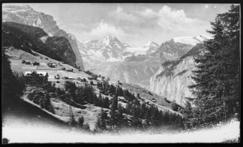 Wengen-Kurhaus Breithorn, Tschingelhorn und Gspaltenhörner