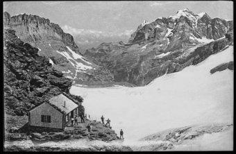 Mutthornhütte 2900 m ü M. S.A.C. Section Weissenstein