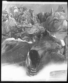 Rhonegletscher, Eisgrotte und Eispyramide