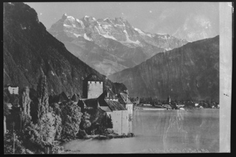 Château de Chillon et la Dent du Midi