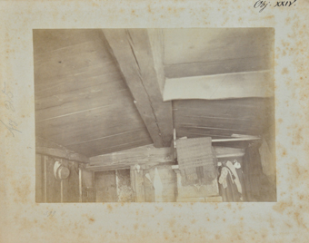 Raron, Stube mit gewölbter Decke