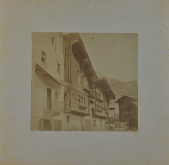 Strasse aus Naters