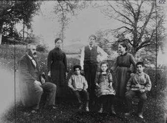 Familienporträt, Familie Hunziker