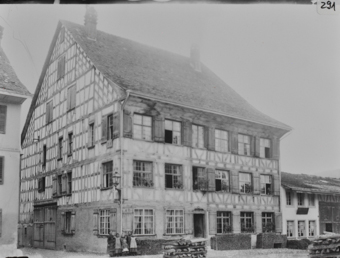 Fachwerkhaus, vierstöckig