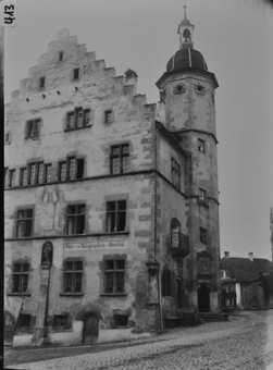 Postgebäude gemauert